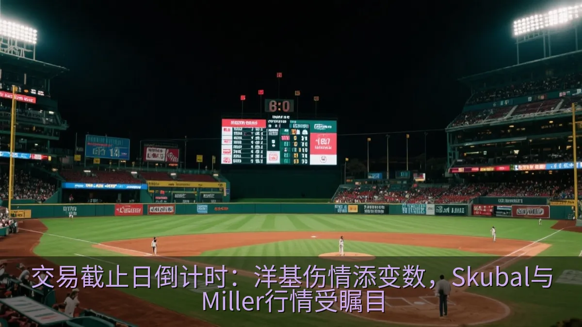 交易截止日倒计时：洋基伤情添变数，Skubal与Miller行情受瞩目