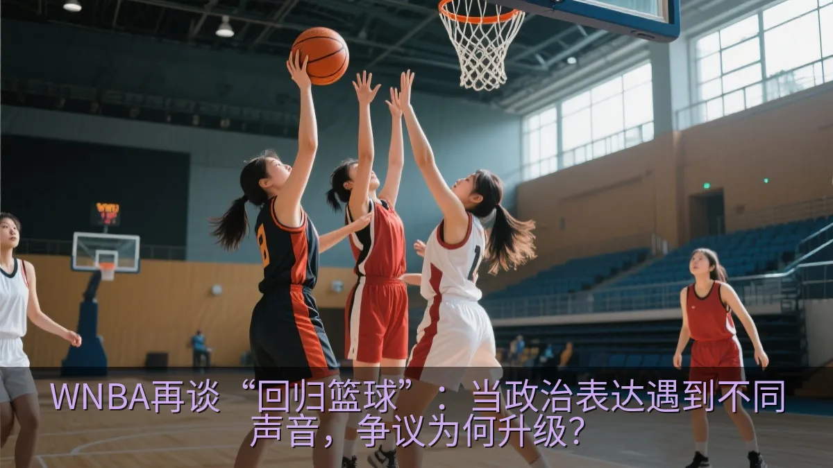 职业女子篮球比赛中的球员与观众